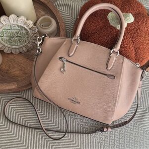 Coach Blush Leather Satchel